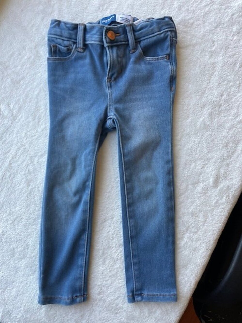 Old Navy Rock Star Super Skinny Jeggings-Built-in Warm, Size 3T
